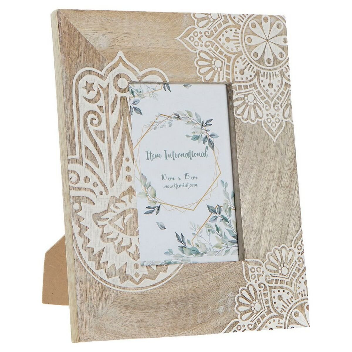 Photo frame DKD Home Decor Mango wood Indian Man (20 x 2 x 25 cm)_1