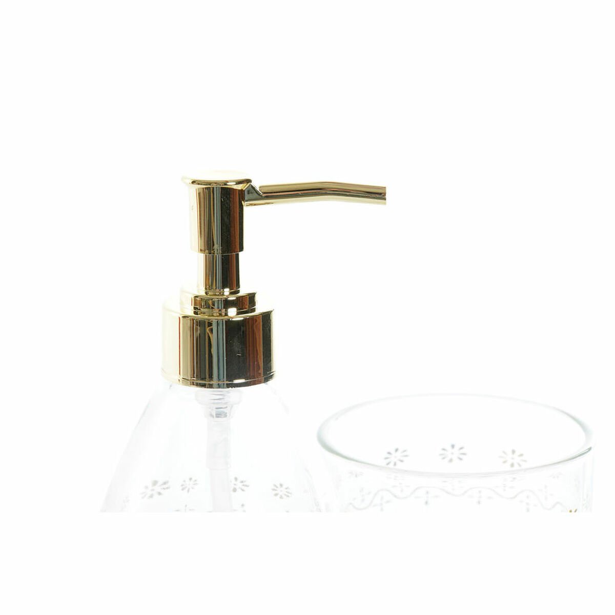 Bath Set DKD Home Decor Crystal ABS Sheets Glam (2 pcs)_12