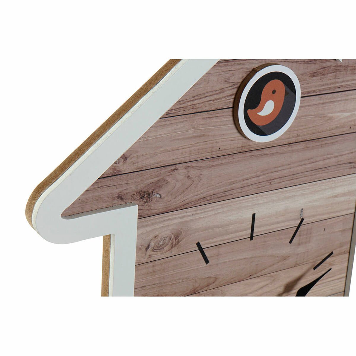 Wall Clock DKD Home Decor White House MDF Wood (32 x 4.5 x 56 cm) (2 pcs)_9