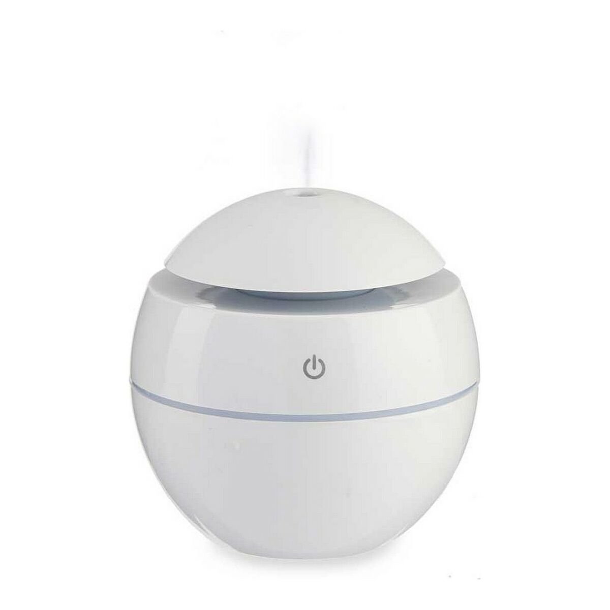 Aroma Diffuser Humidifier with Multicolour LED White Plastic (130 ml) (10 x 10 x 10 cm)_2