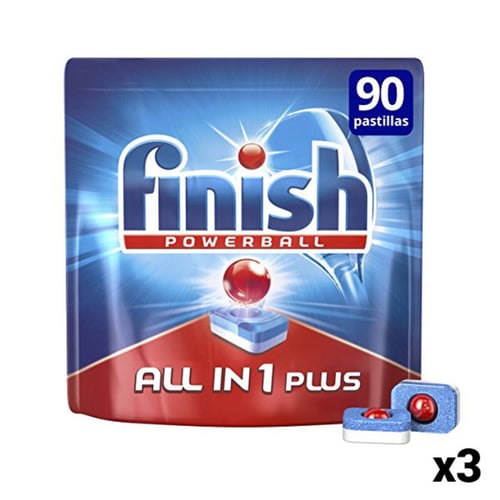 Finish All-in-1 Oppvaskmaskintabletter 90 stk. (Pakke med 3)_1
