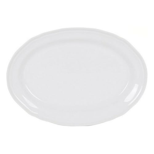 Køkkenspringvand Feuille Oval Porcelæn Hvid (28 x 20,5 cm)_1