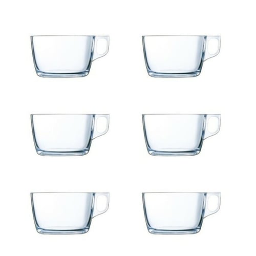 Set med kopper Luminarc Nuevo Gennemsigtig Glas (0,5 L) (6 pcs)_0