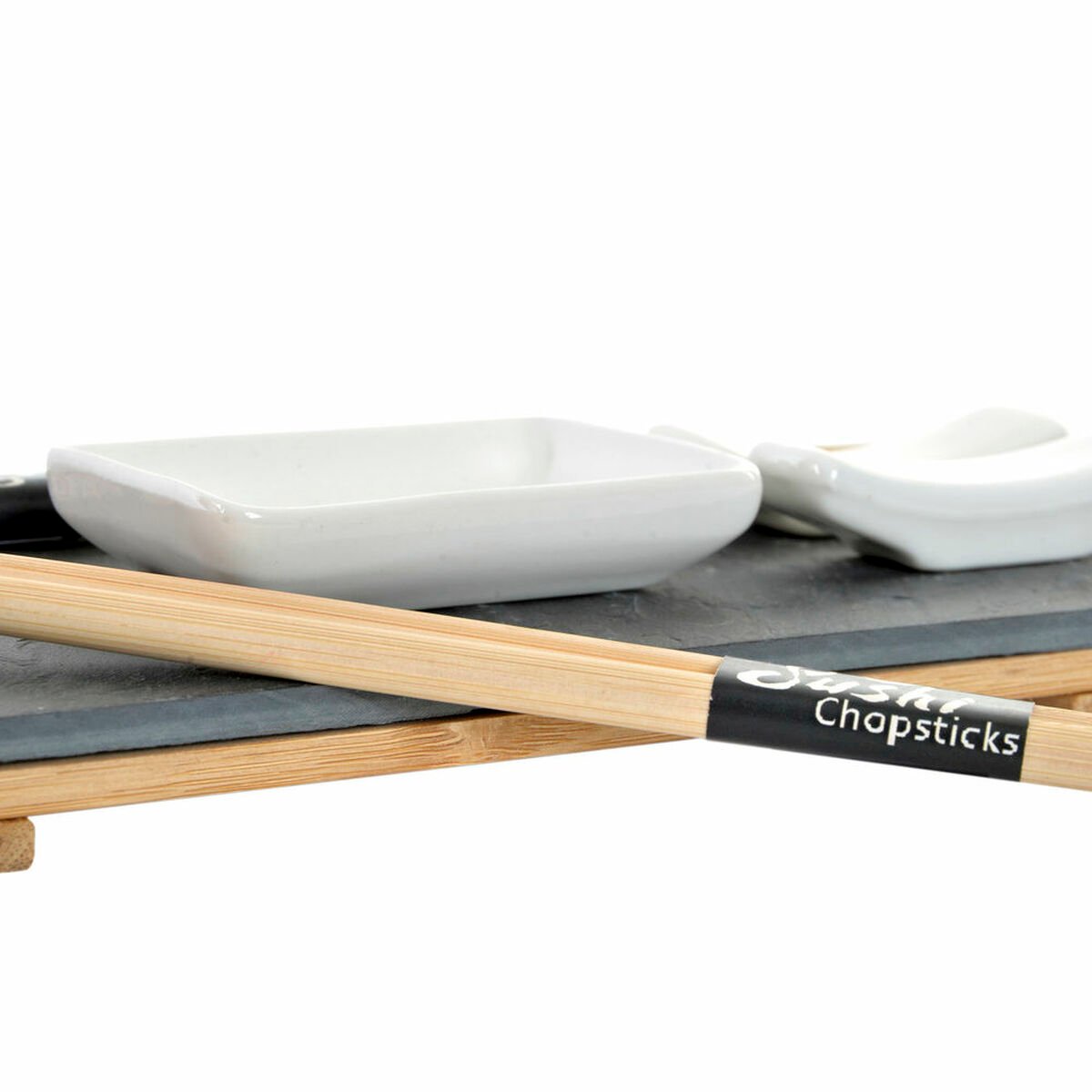 Sushi Set DKD Home Decor Bamboo Board (9 pcs) (30 x 10 x 3,5 cm)_5