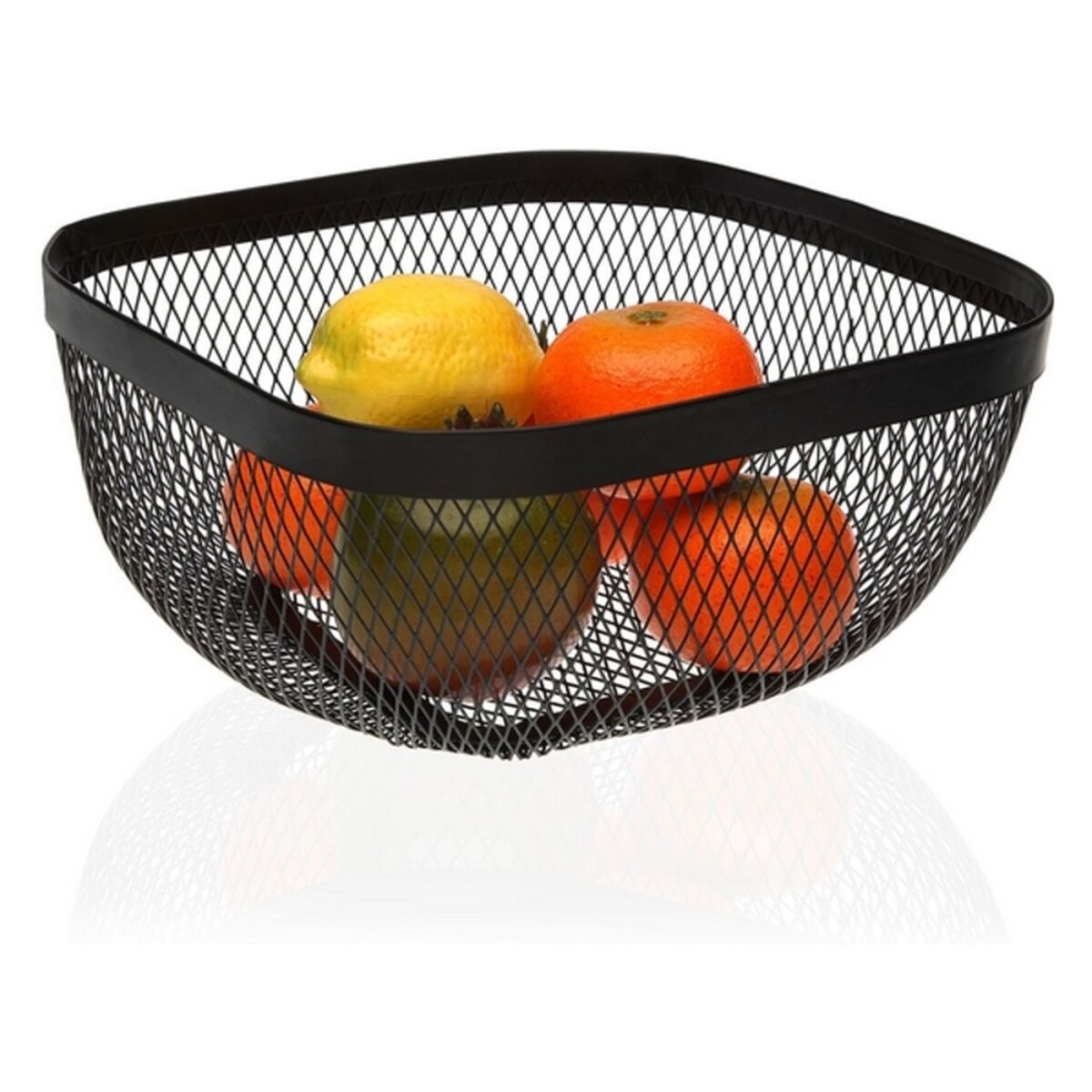 Fruit Bowl Metal Steel (26,5 x 12,5 x 26,5 cm)_9