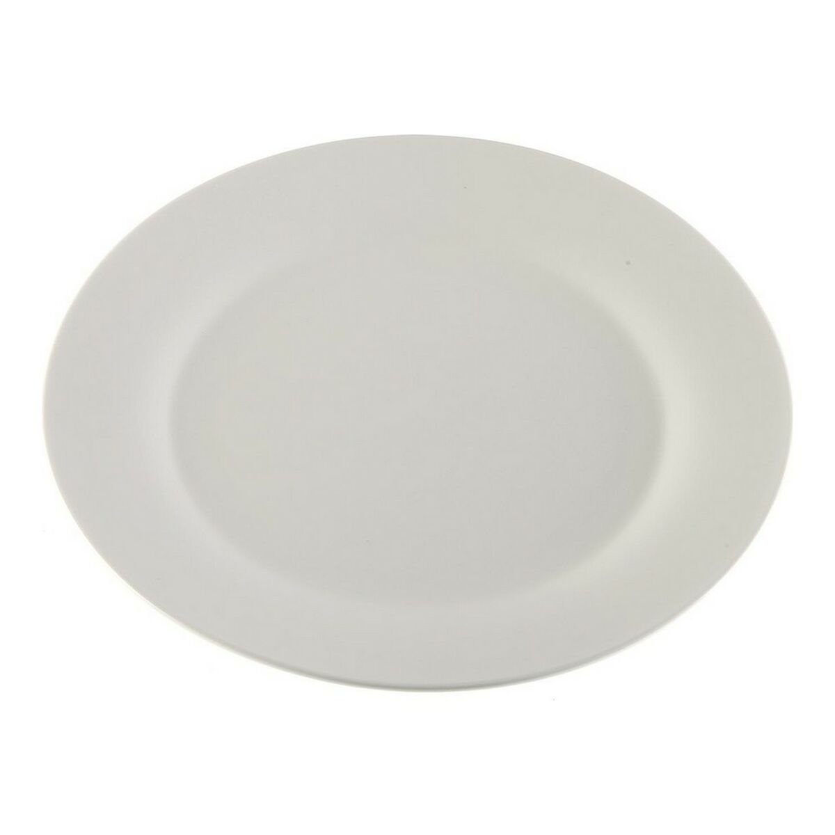 Flat plate White Circular Porcelain (27 x 27 cm)_1