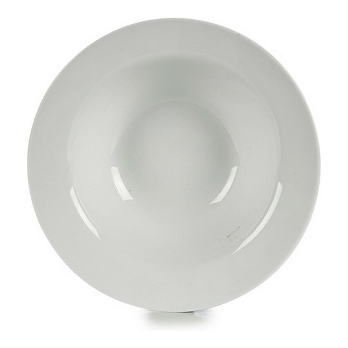 Plate White Porcelain (23 x 6,5 x 23 cm) (Ø 23 cm)_0