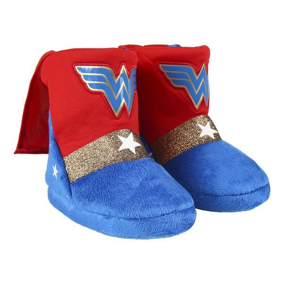 House Slippers Wonder Woman Red_1