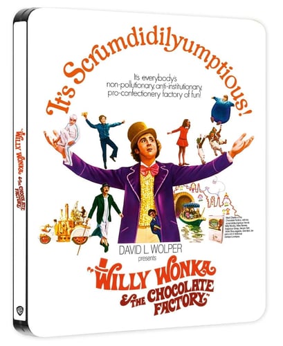 Willy Wonka And The Chocolate Factory Limited Edition Steelbook_0
