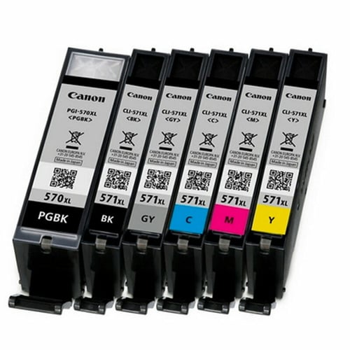 Originale Blekkpatroner Canon CLI-571BK XL Svart_4