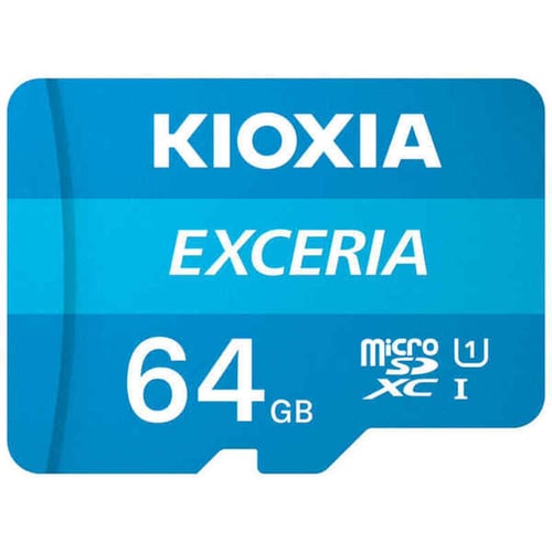 Mikro-SD-hukommelseskort med adapter Kioxia Exceria UHS-I Klasse 10 Blå - picture