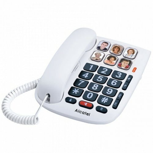 Fastnettelefon Alcatel TMAX10 FR LED Hvid_2