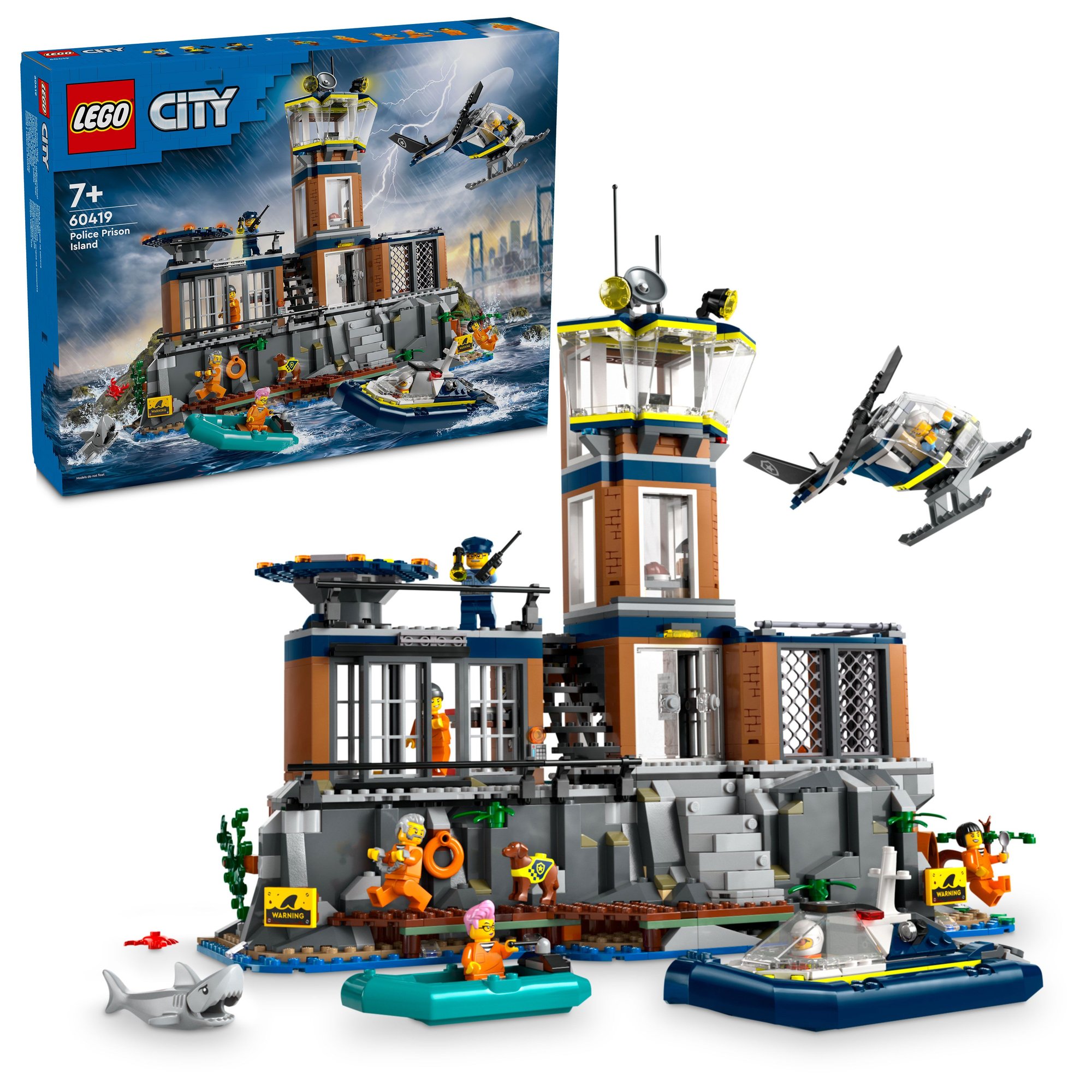 LEGO City - Police Prison Island (60419)_0