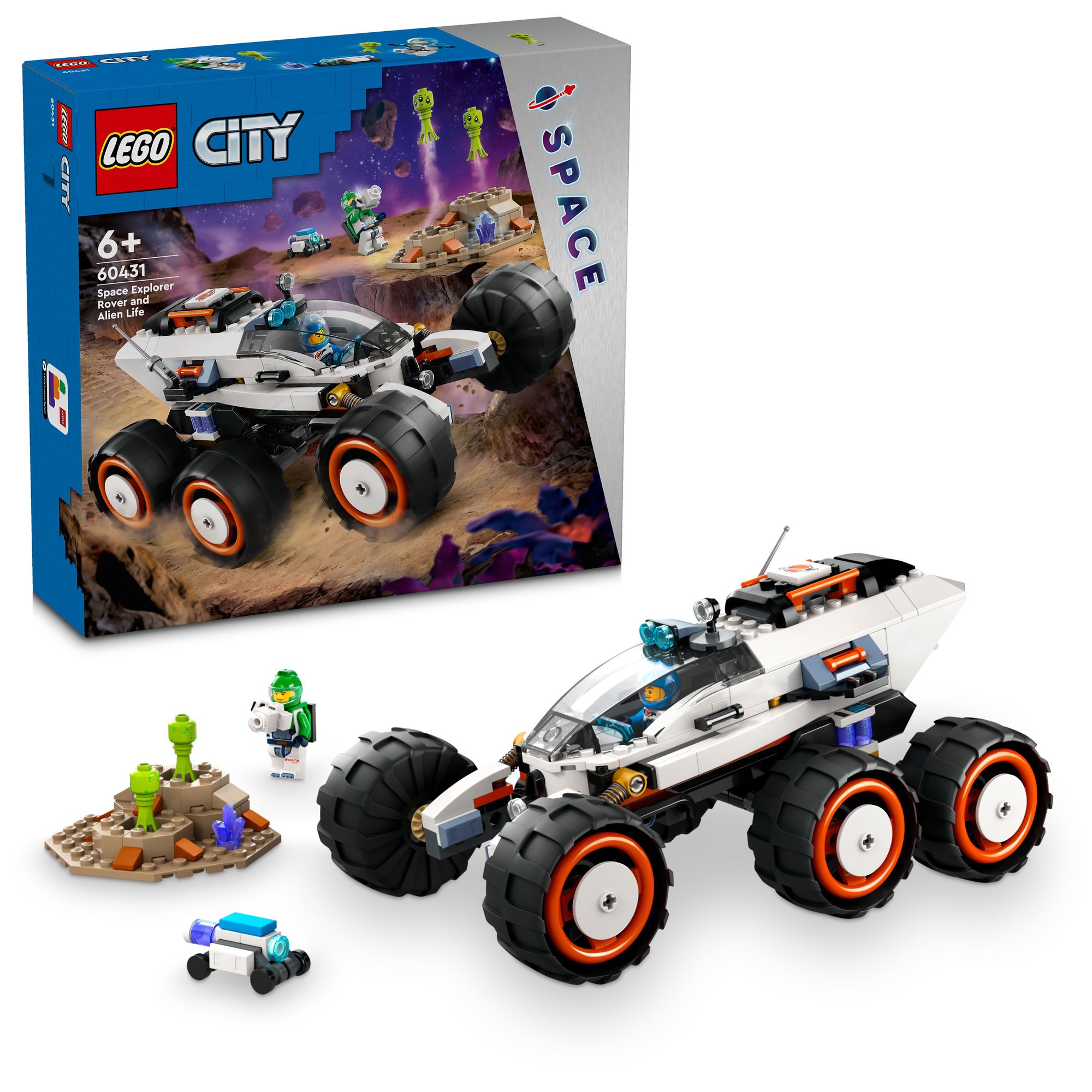 LEGO City - Space Vehicle and Alien Lifeform (60431)_0