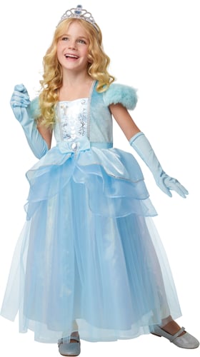 Rubies - Deluxe Dress - Blue Princess (128 cm)_0