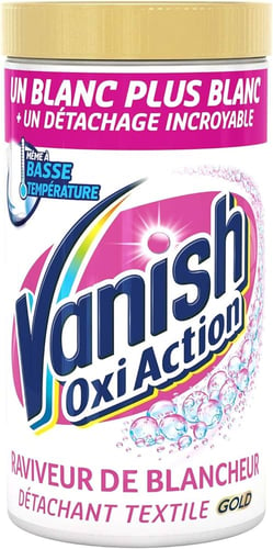 Vanish Oxi Action Gold Pulver Hvid 1400 gr - picture