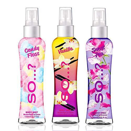 So…? Tutti Fruity (Candy Floss, Vanilla, Sweet Pea) Pack of 3 100ml - picture