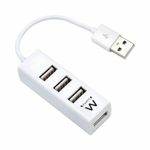 USB Hub Ewent EW1122 Hvid_1