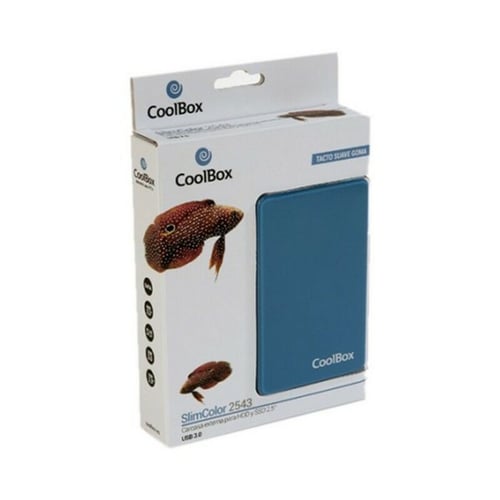 Ekstern Boks CoolBox COO-SCG2543-6 2,5" SATA USB 3.0 Blå_7