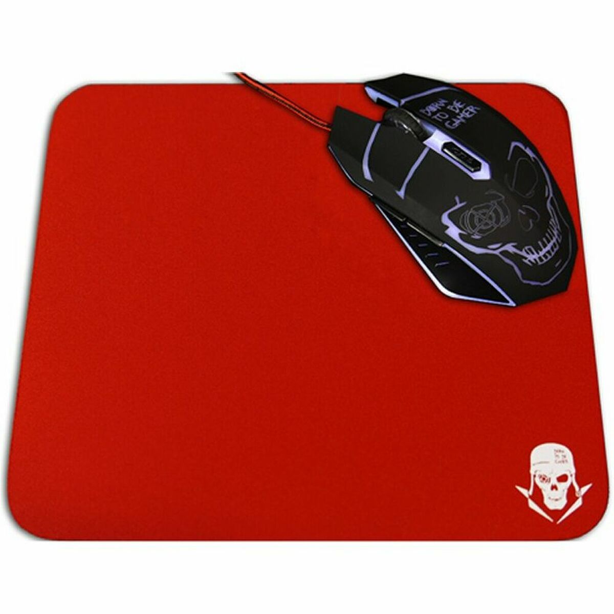 Gaming Mouse Mat Skullkiller GMPR1 Non-slip Red_5