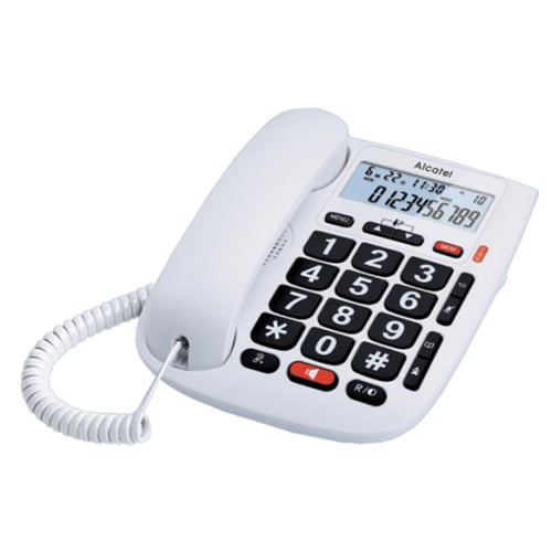 Fastnettelefon til ældre Alcatel T MAX 20 Hvid_1