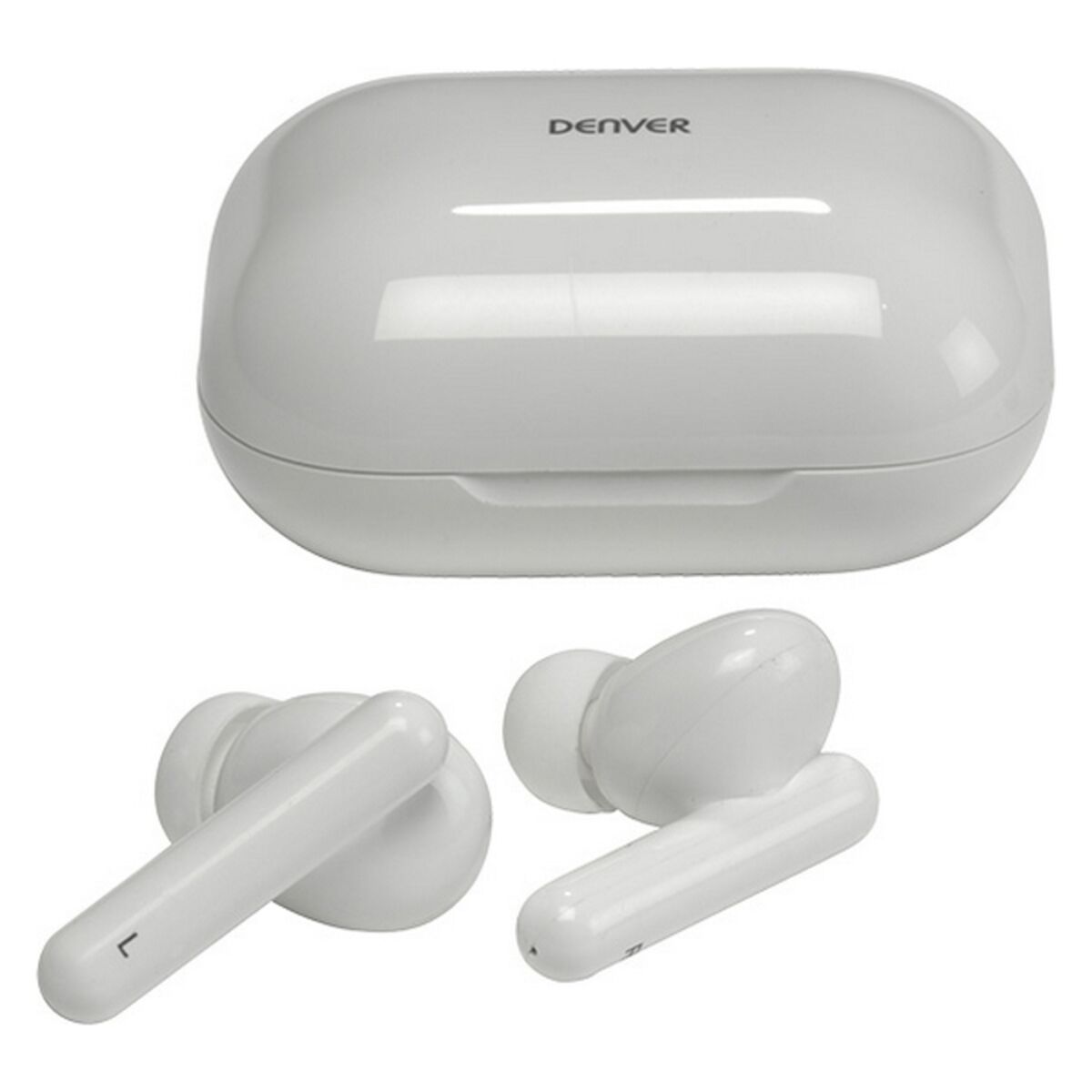 "Bluetooth Headphones Denver Electronics TWE-38 300 mAh White"_1