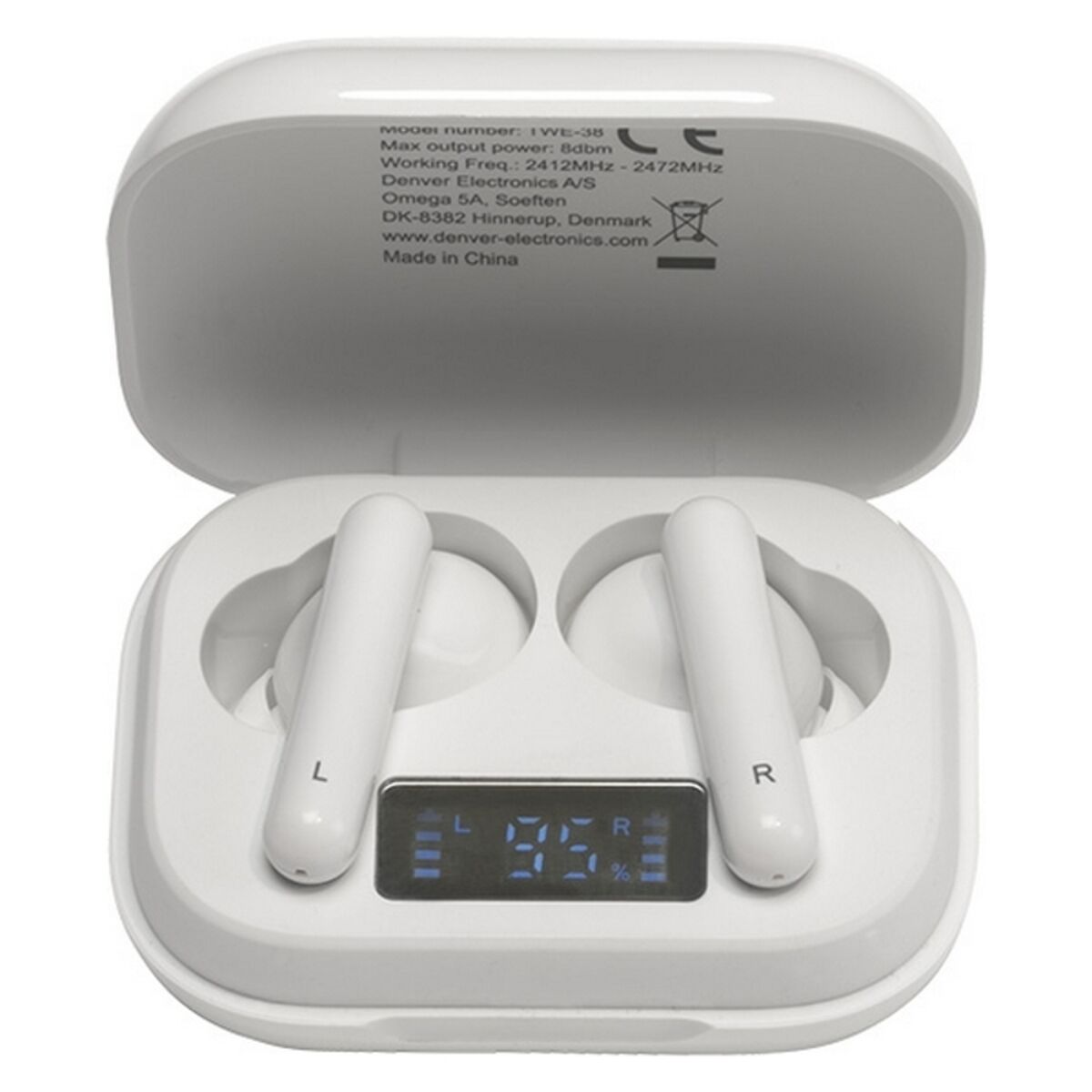 "Bluetooth Headphones Denver Electronics TWE-38 300 mAh White"_19