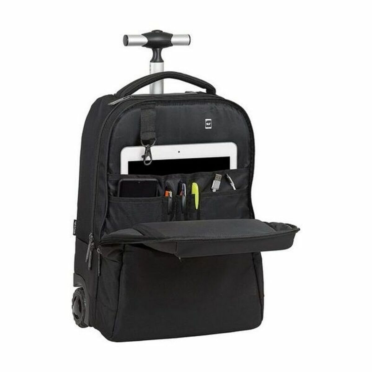 2-Wheel Laptop Trolley Safta 15,6'' Black_8
