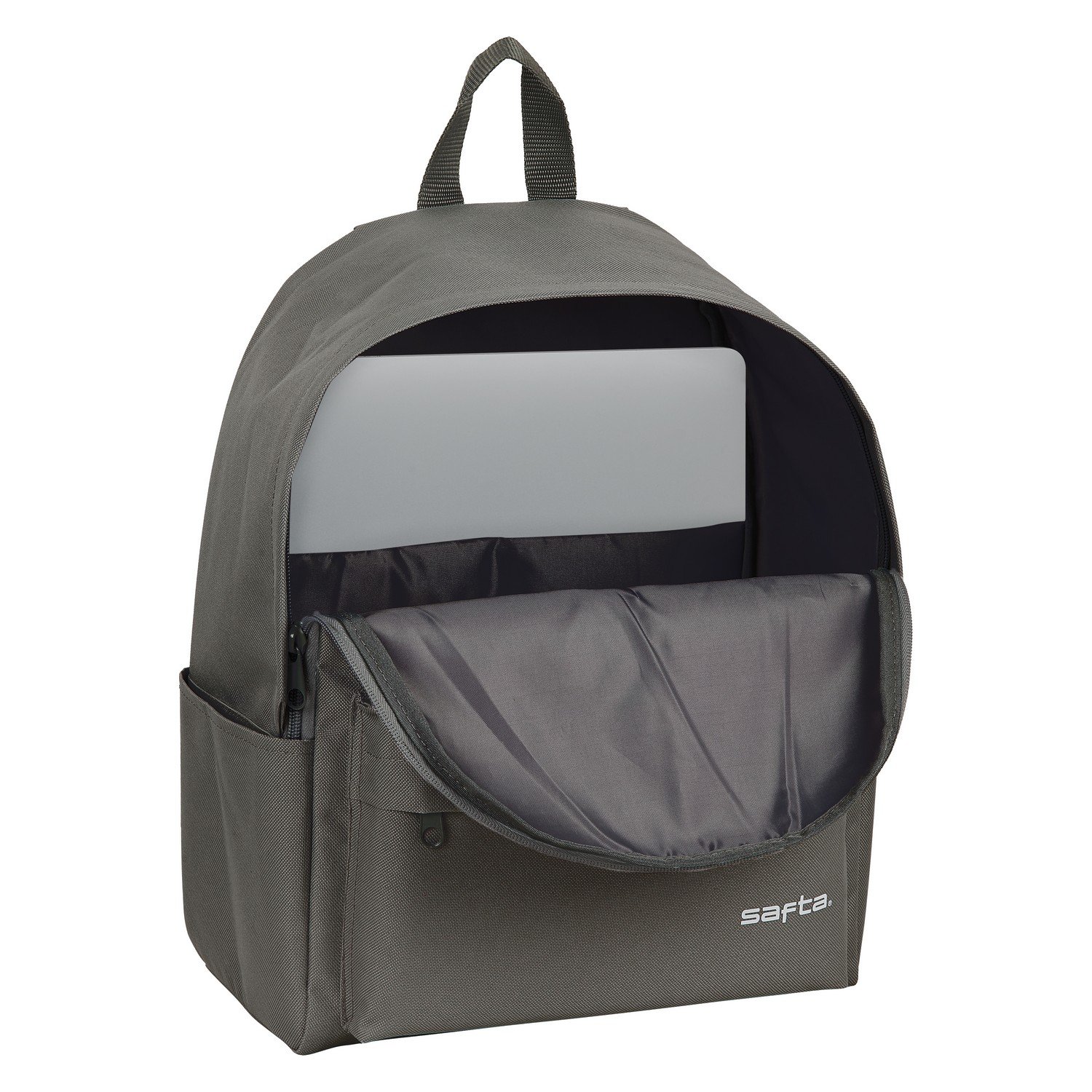 Laptop Backpack Safta Grey_3