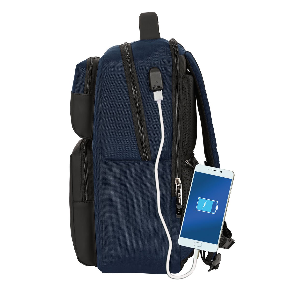 "Laptop Backpack Safta Business 15,6'' Dark blue (31 x 44 x 13 cm)"_11