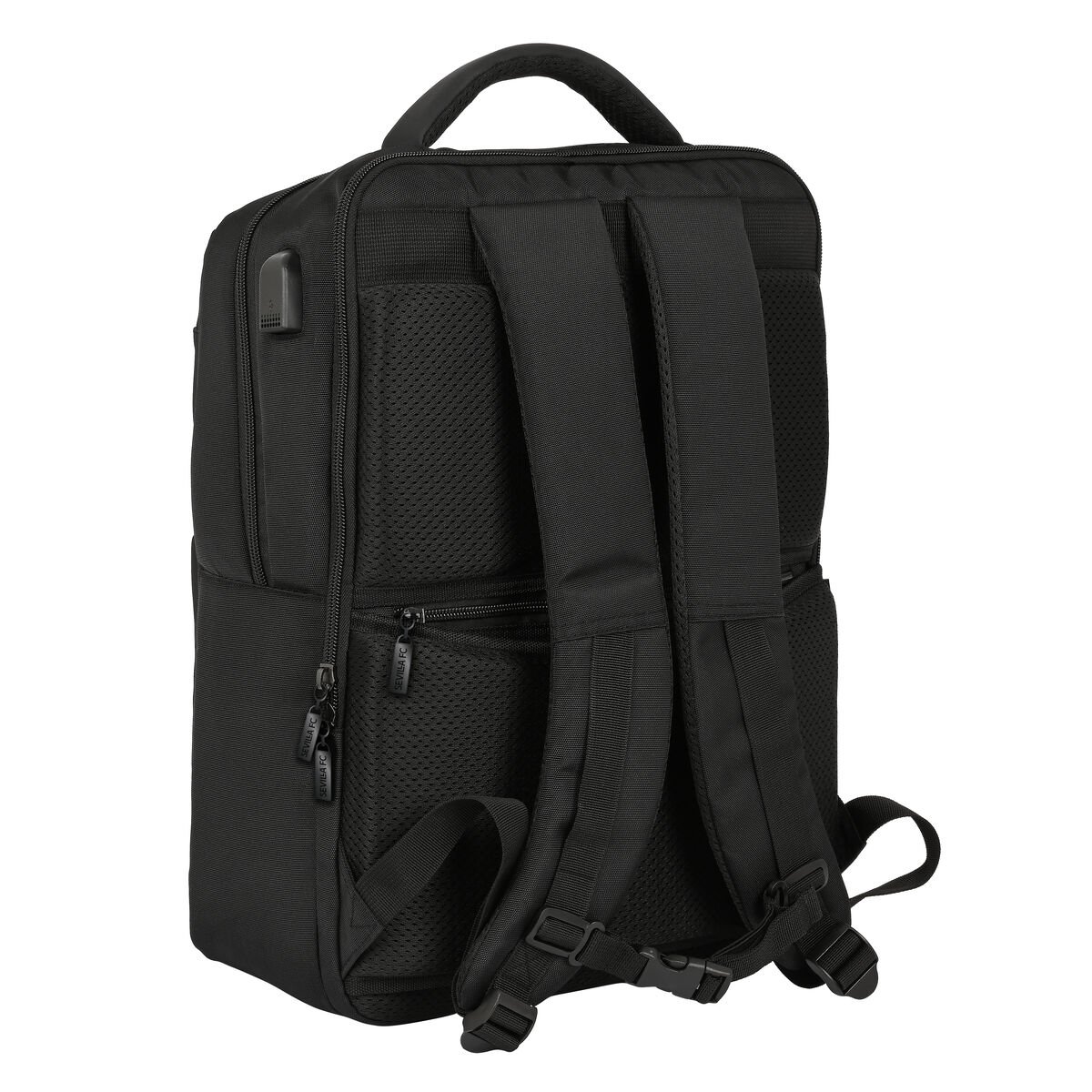 "Laptop Backpack Sevilla Fútbol Club Premium 15,6'' Black (31 x 44 x 13 cm)"_7