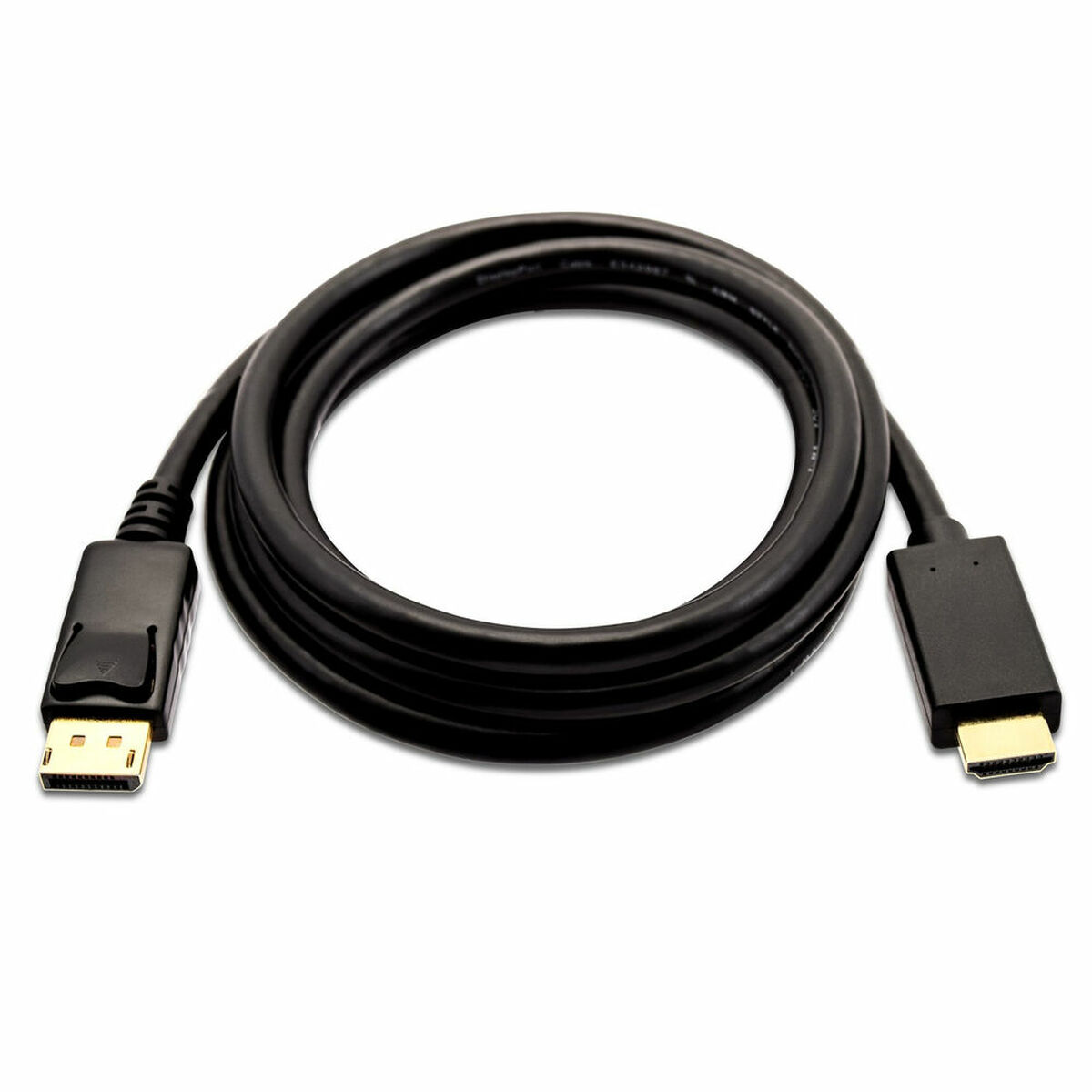 DisplayPort to HDMI Cable V7 V7DP2HD-02M-BLK-1E Black_1