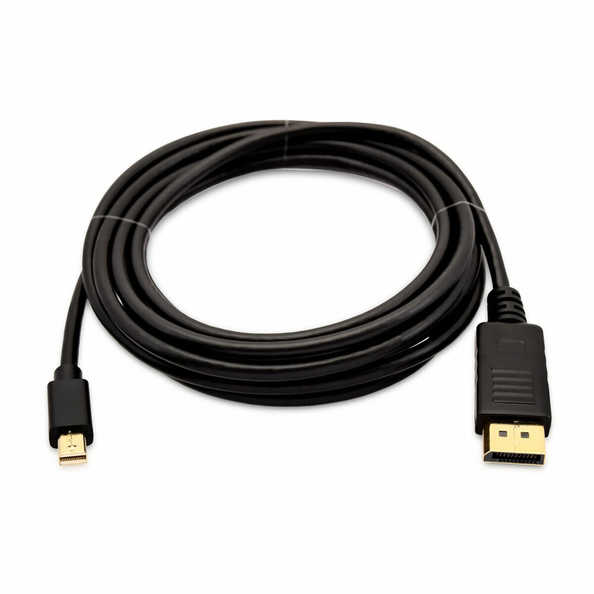 Mini DisplayPort to DisplayPort Cable V7 V7MDP2DP-03M-BLK-1E Black_1