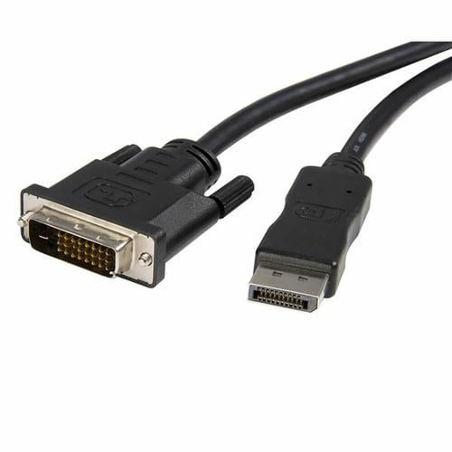 DisplayPort - DVI-kaapeli Startech DP2DVIMM10 Musta_0