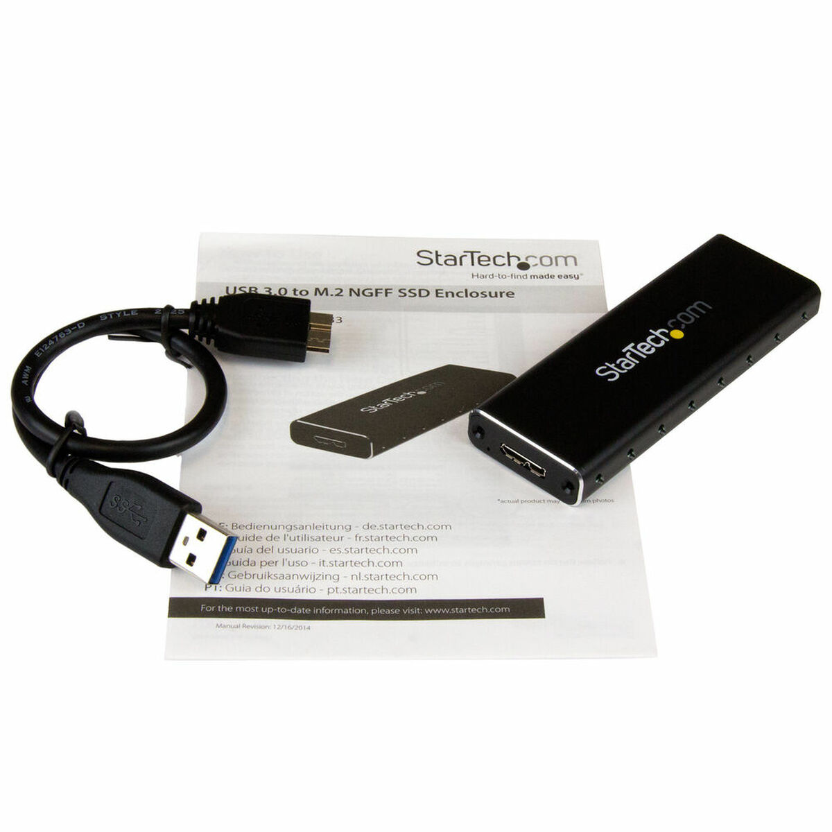 Adaptor SSD Startech SM2NGFFMBU33 _4