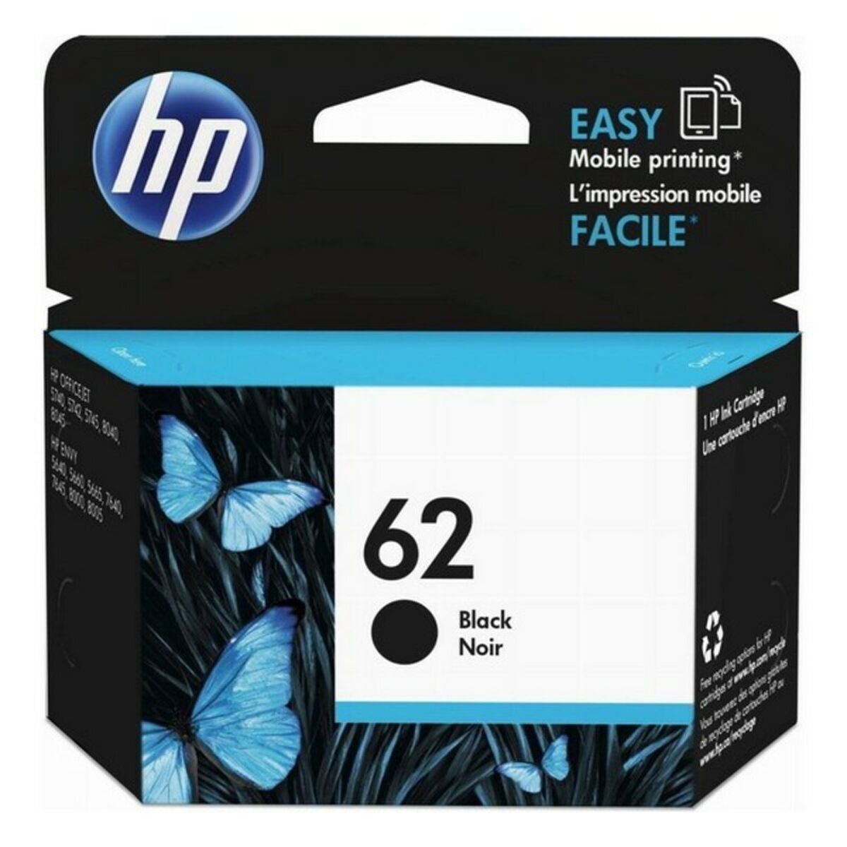 Original Ink Cartridge HP 62 Black_0