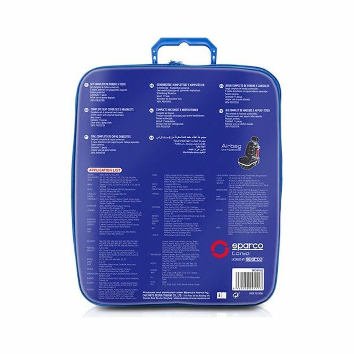 Car Seat Covers Sparco S-Line Universal (11 pcs)_3