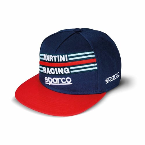 "Kasket Sparco Martini Racing Rød Blå"_1