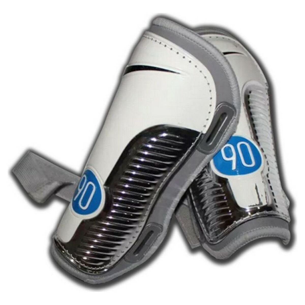 Football Shinguards Nike T90 L White_1