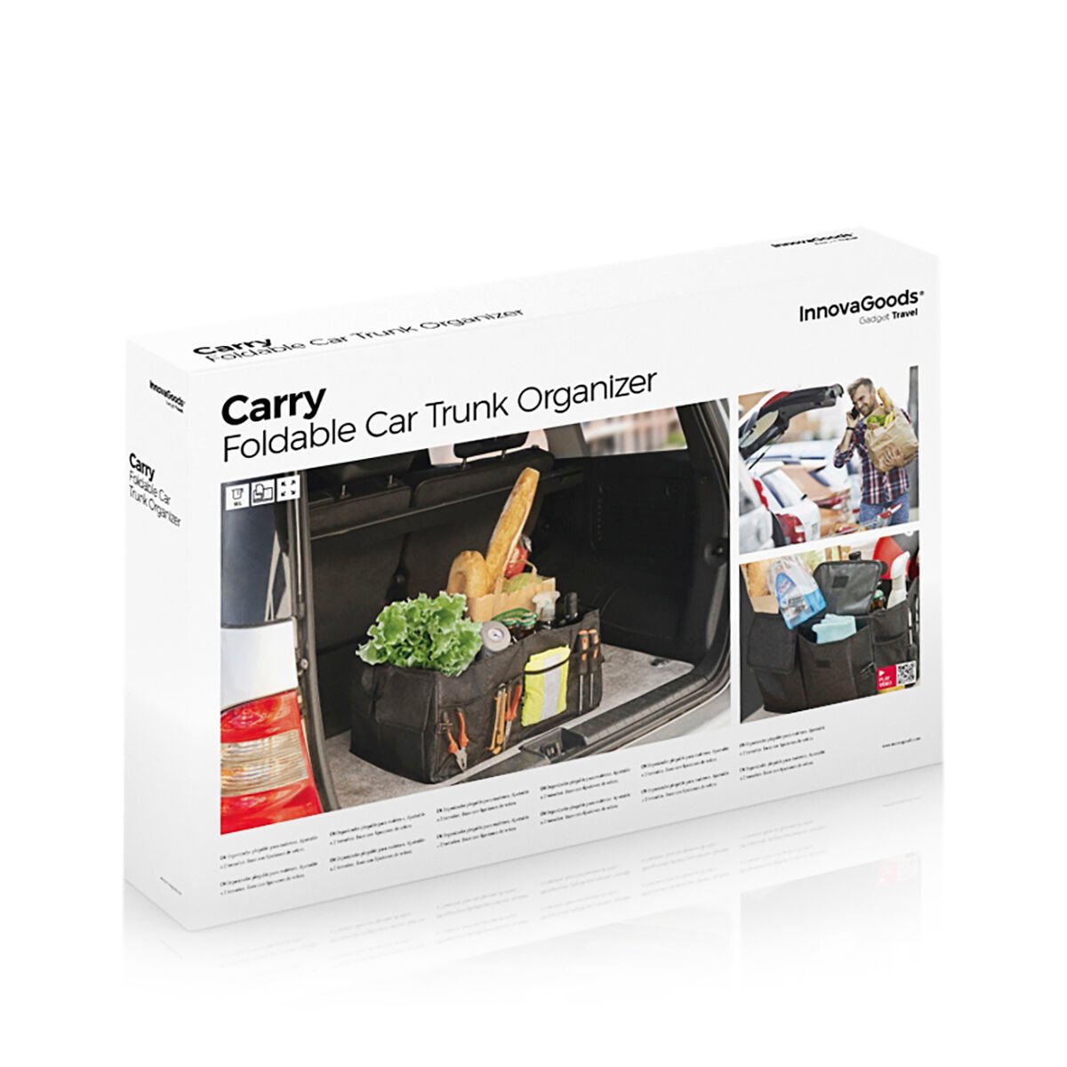 Folding Car Boot Organiser Carry InnovaGoods_10