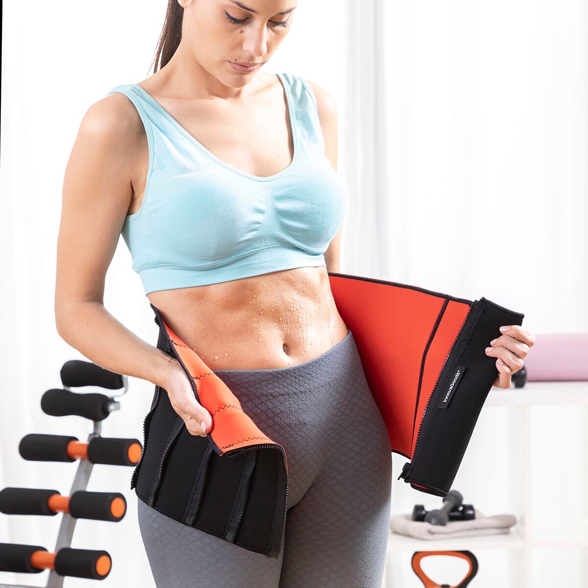 Sports Slimming Belt with Sauna Effect Redle InnovaGoods_0