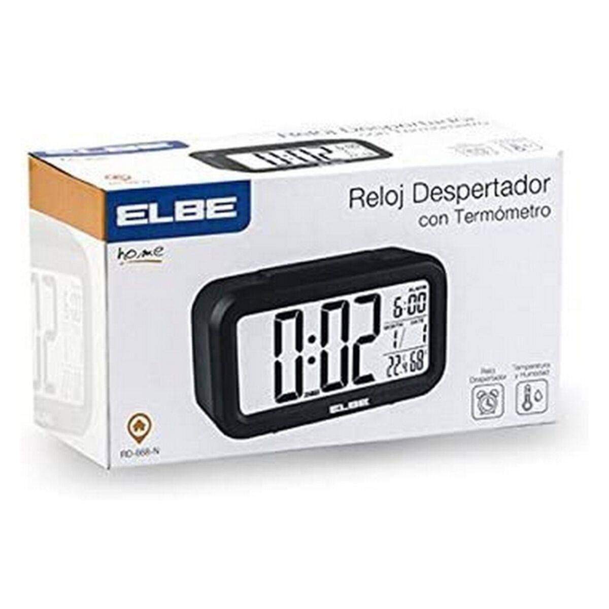 Alarm Clock ELBE RD-668 LCD 4,4 Black_11