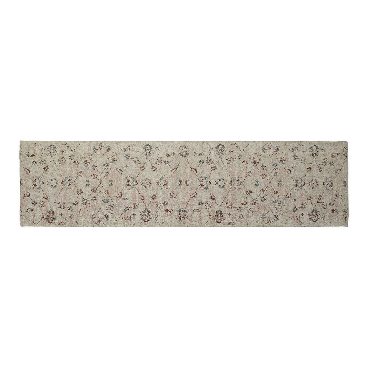 Carpet DKD Home Decor Beige Cotton (60 x 240 x 1 cm)_0