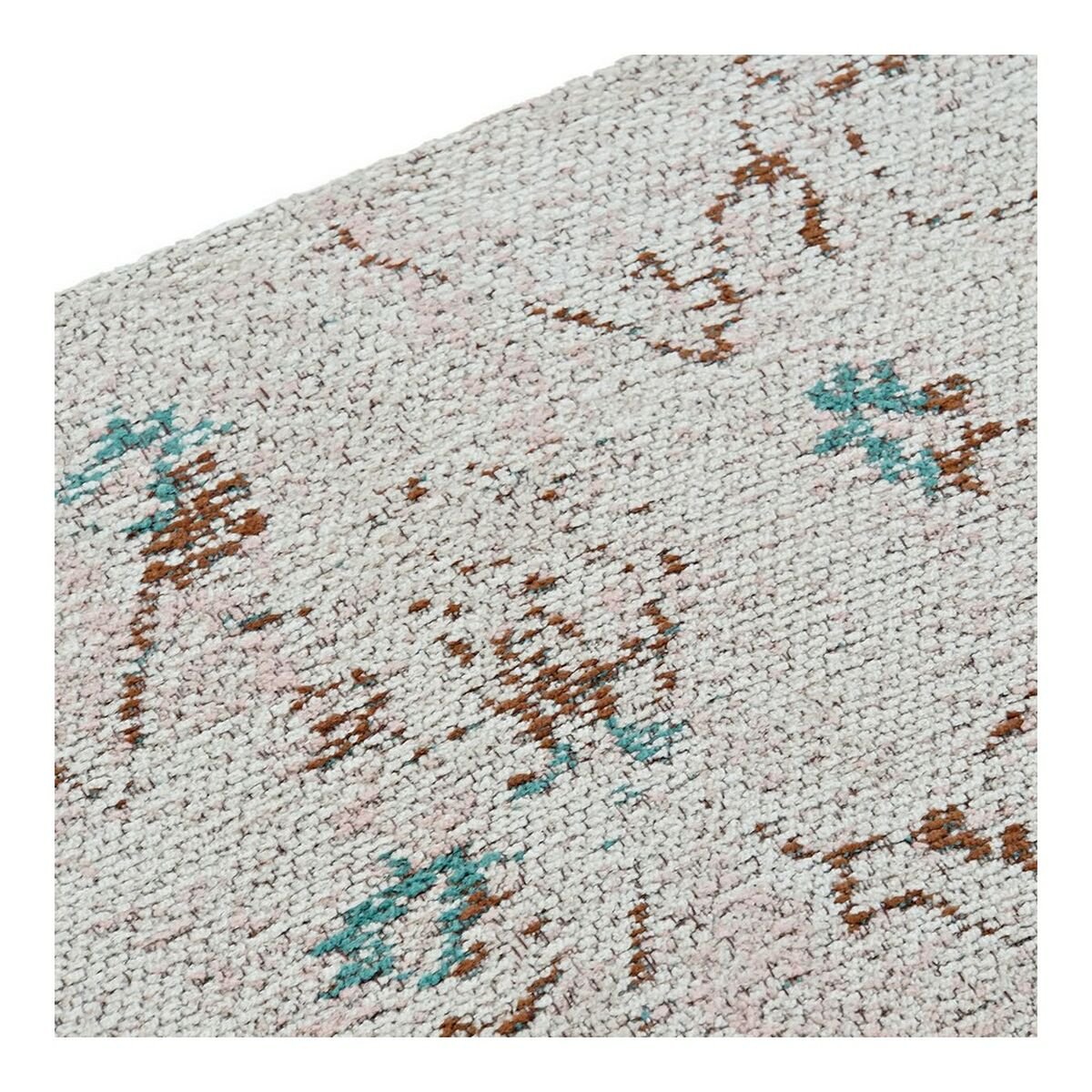 Carpet DKD Home Decor Beige Cotton (60 x 240 x 1 cm)_11