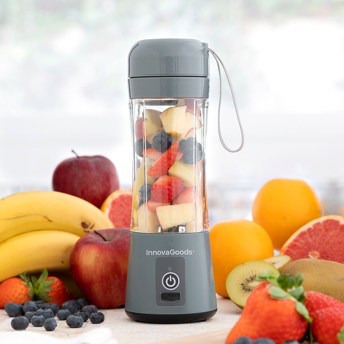 Portable Rechargeable Cup Blender Shakuit InnovaGoods_0