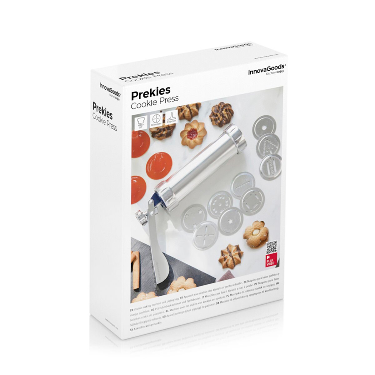 2-in-1 Biscuit Maker and Piping Gun Prekies InnovaGoods_8