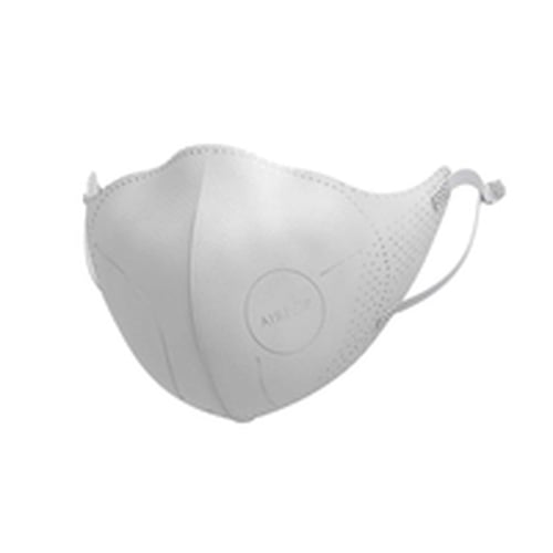 Genanvendelig stof hygiejnemaske AirPop (4 uds), Hvid_0