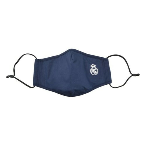 Genanvendelig stof hygiejnemaske Real Madrid C.F. Børns Blå_0