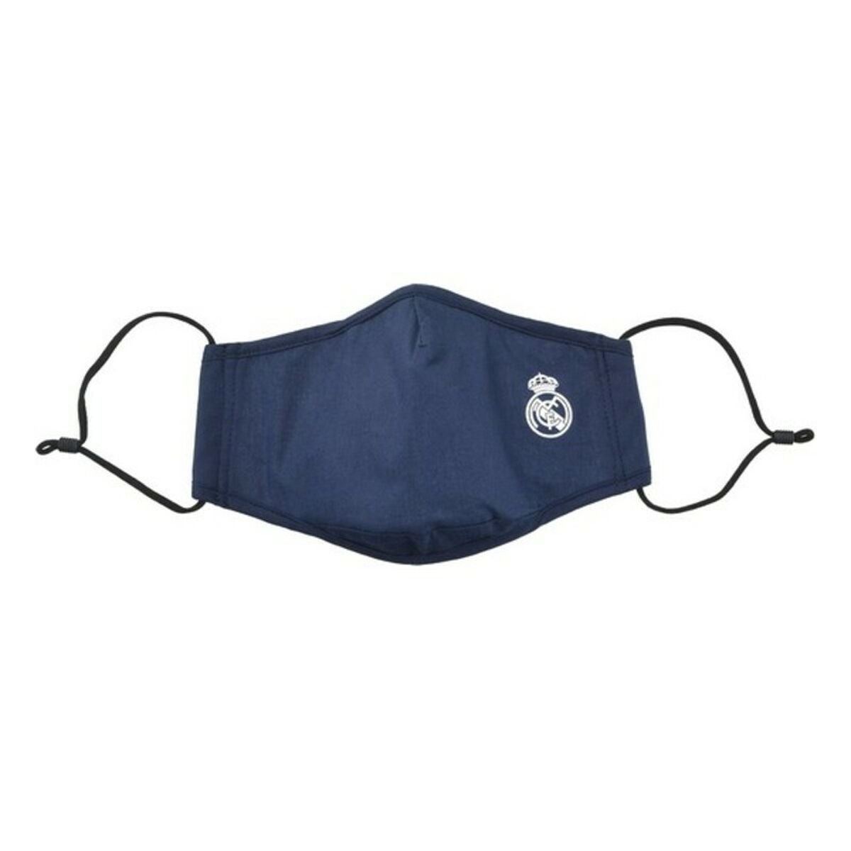 Hygienic Reusable Fabric Mask Real Madrid C.F. Children's Blue_0
