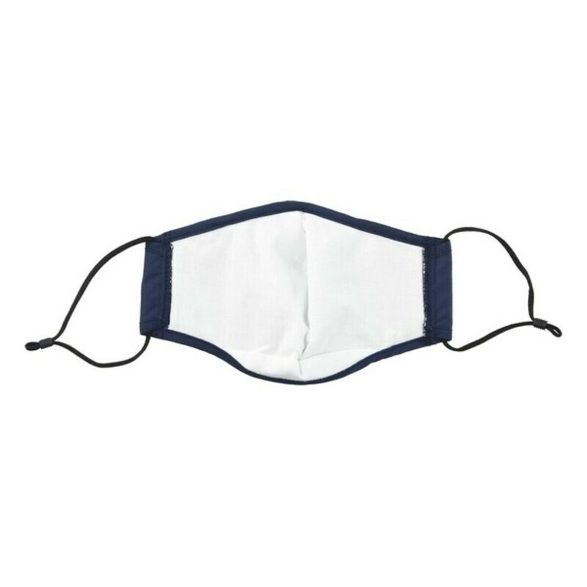 Hygienic Reusable Fabric Mask Real Madrid C.F. Children's Blue_3